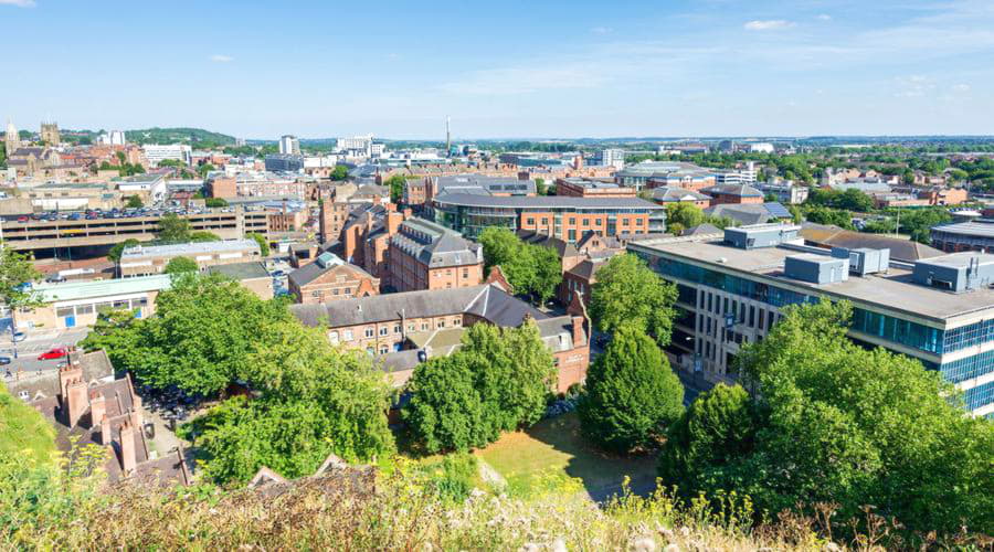 Najpopularniejsze wypożyczalnie samochodów na lotnisku East Midlands